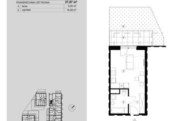Plan inwestycji Modern Helenów 5