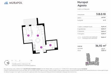 Plan inwestycji Murapol Agosto 4