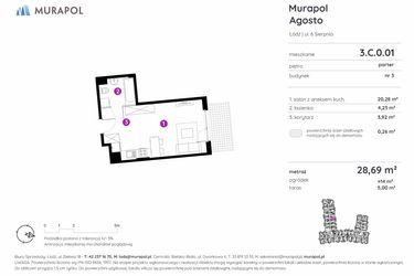 Plan inwestycji Murapol Agosto 5