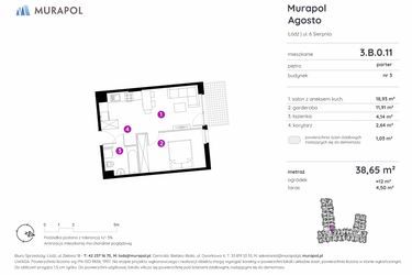 Plan inwestycji Murapol Agosto 12