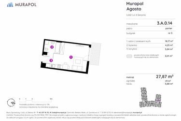 Plan inwestycji Murapol Agosto 13