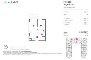 Plan inwestycji Murapol Argentum 3