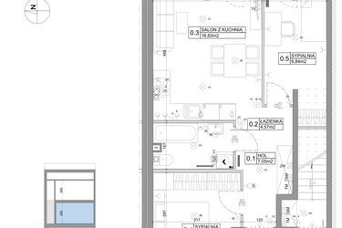 Plan inwestycji Boska Ksawerowska II 1