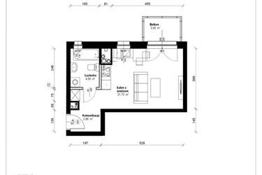 Plan inwestycji ATRIUM 1