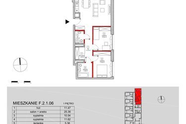 Plan inwestycji ATAL SKY+ bud. D-F 8
