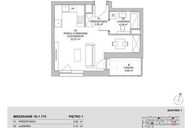 Plan inwestycji Francuska Park VII 10