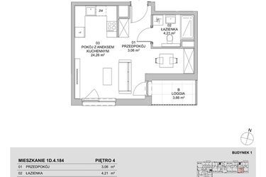 Plan inwestycji Francuska Park VII 11