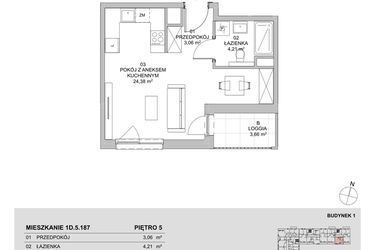 Plan inwestycji Francuska Park VII 14