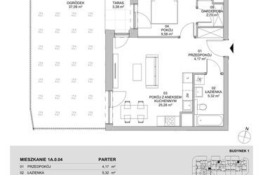 Plan inwestycji Francuska Park VII 15