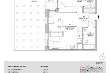 Plan inwestycji Francuska Park VII 9