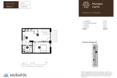 Plan inwestycji Murapol Corfa 10