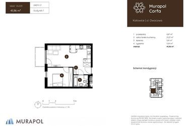 Plan inwestycji Murapol Corfa 11